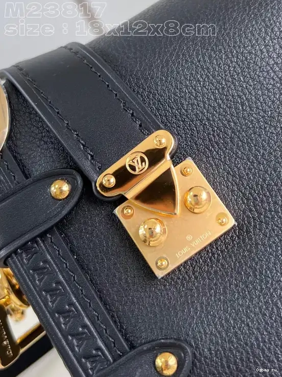 Trunk Side LOUIS PM-18*12.5*8CM VUITTON 0615